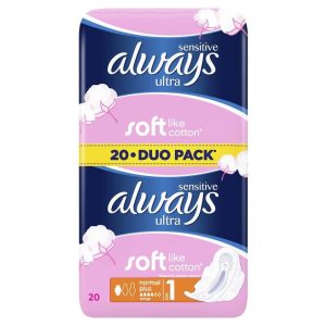 ALWAYS Sensitive duo pack Ultra Plus