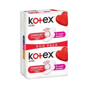 Absorbante Ultra Super, 12 bucati, Kotex, KOTEX – ofertă, preț și specificații