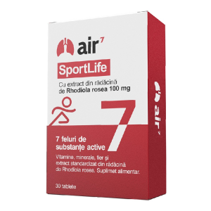 Air 7 SportLife, 30 tablete, Green Splid, GREEN SPLID – ofertă, preț și specificații