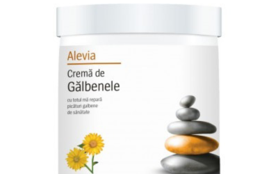 Alevia CREMA DE GALBENELE – Remediu Natural pentru Piele