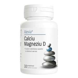 Alevia Calciu magneziu D x 30 cpr, ALEVIA – ofertă, preț și specificații