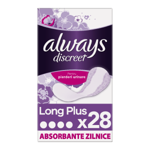 Always Discreet Liners Long Plus