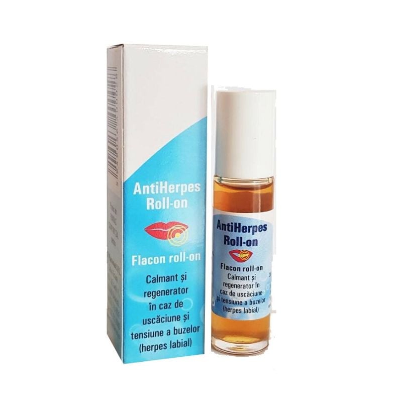 Antiherpes roll on, 10 ml, 3F PLANTAMED – ofertă, preț și specificații
