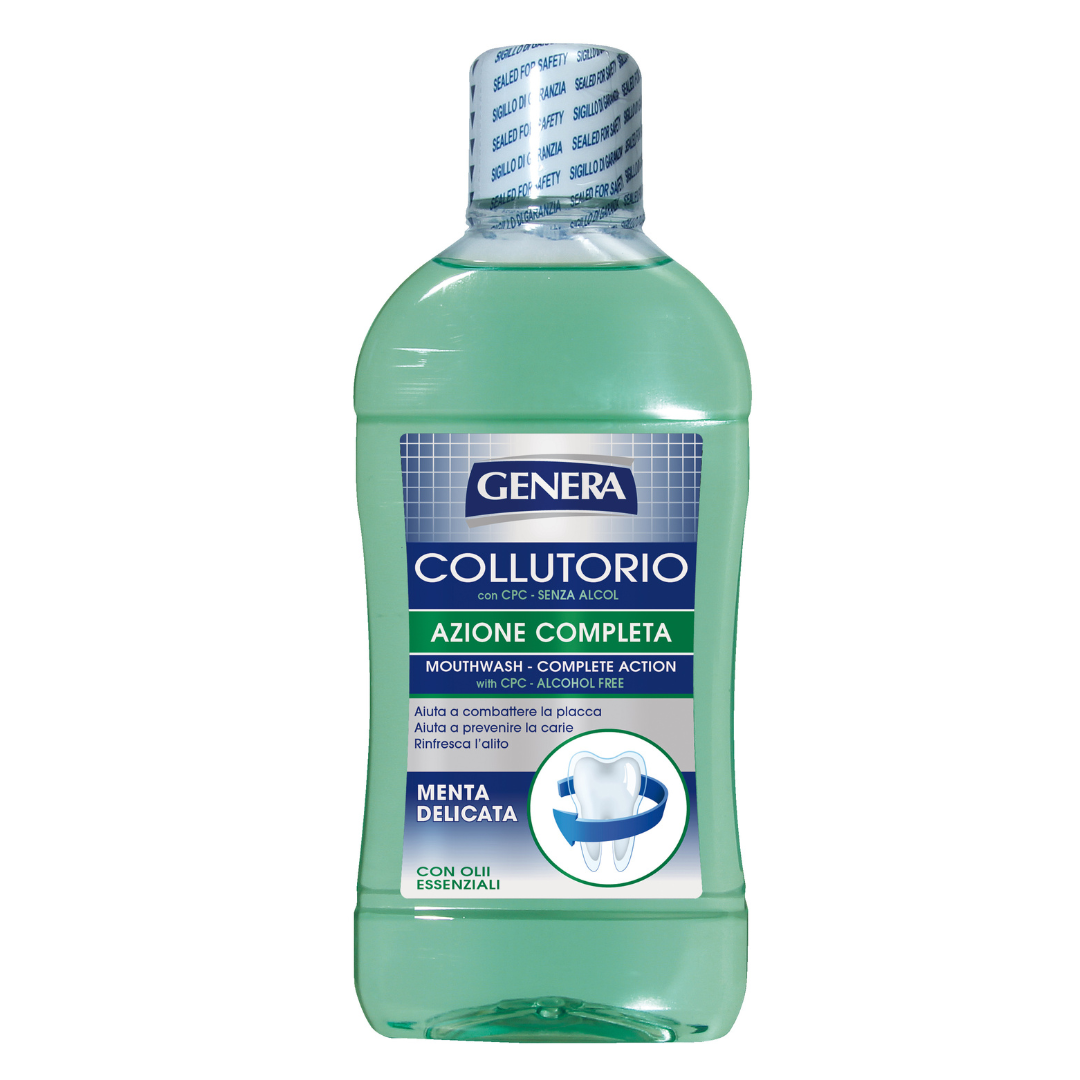 Apa de gura cu gust de menta