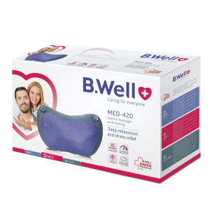 Aparat de masaj electric cu functie de incalzire MED-420, B.Well, BWELL – ofertă, preț și specificații