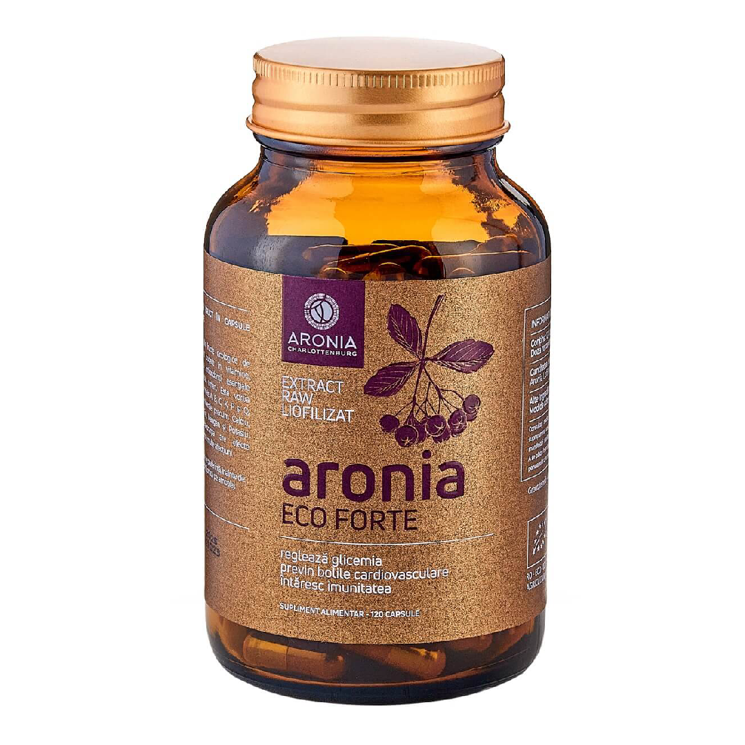 Aronia Forte extract raw eco liofilizat