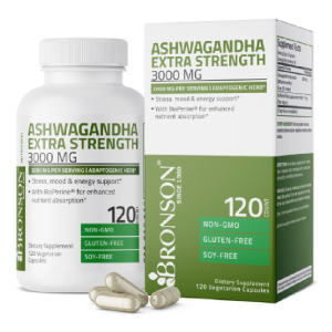 Ashwagandha 3000 mg cu Bioperina