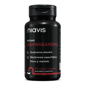 Ashwagandha, 60 capsule, Niavis, NIAVIS – ofertă, preț și specificații