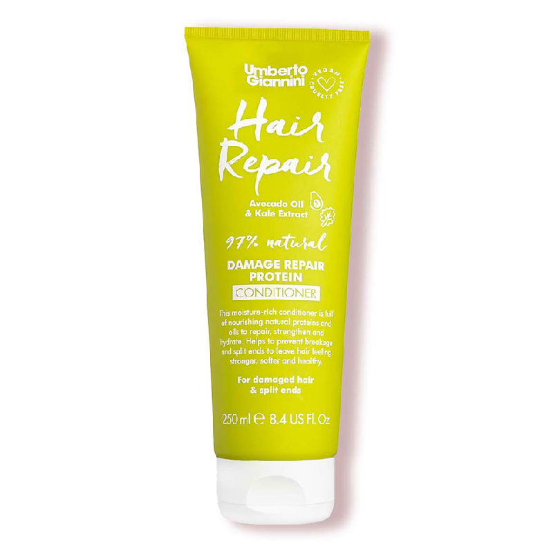 Balsam reparator cu ulei de avocado si extract de kale, Hair Repair, 250 ml, Umberto Giannini, UMBERTO GIANNINI – ofertă, preț și specificații