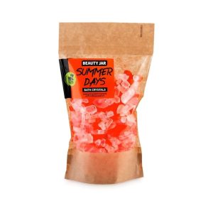 Beauty Jar Cristale de baie energizante cu ulei din coaja de portocala