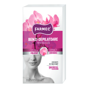 Benzi depilatoare pentru fata orhidee