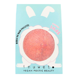 Bila de baie cu sclipici si parfum de liliac