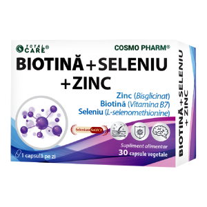 Biotina + Seleniu + Zinc