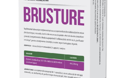 Brusture, 30 capsule – Beneficii și Utilizare