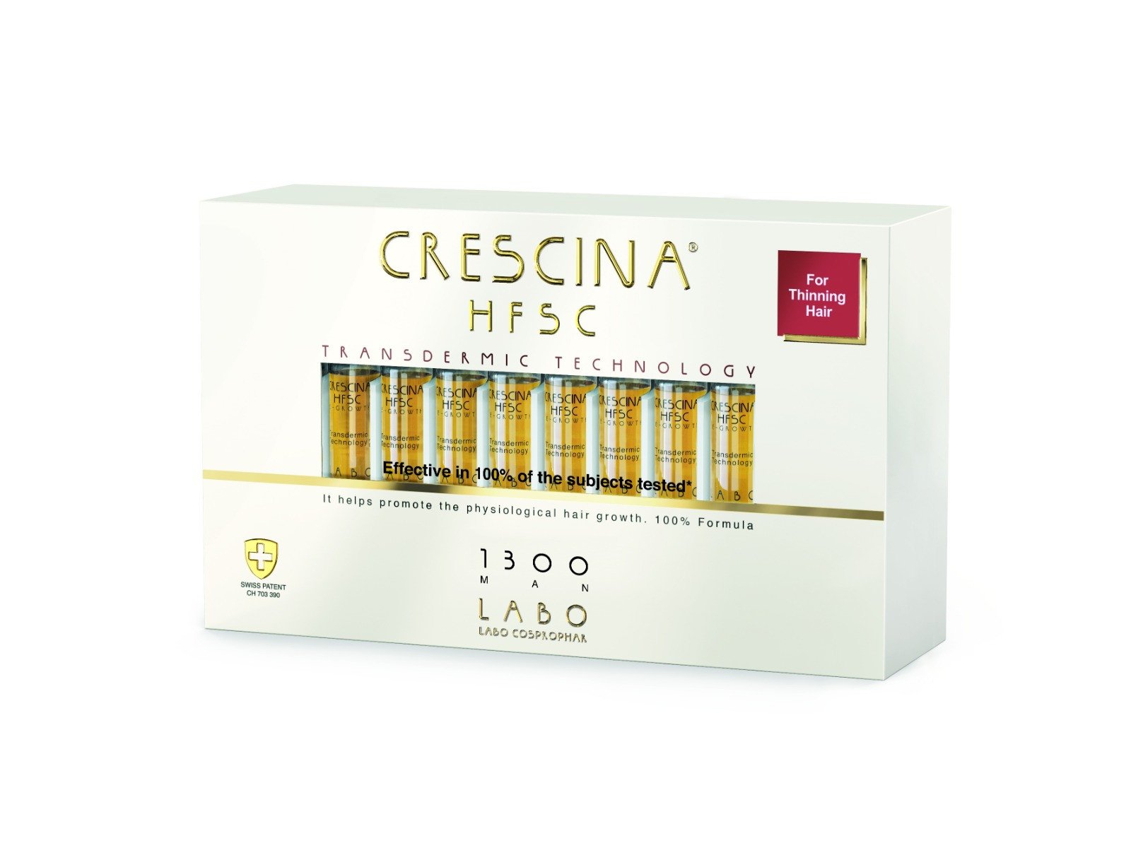 CRESCINA HFSC Transdermic 1300 Man, 20 fiole, CRESCINA – ofertă, preț și specificații
