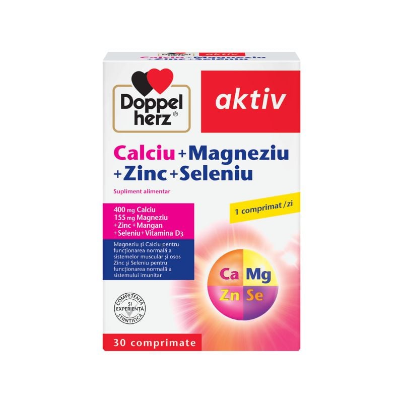 Calciu Magneziu Zinc Seleniu
