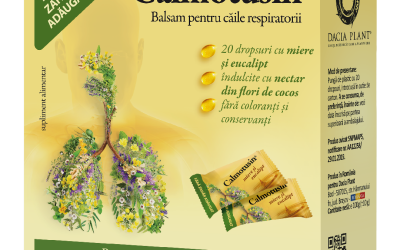 Calmotusin Drops cu miere și eucalipt – Remediu Natural
