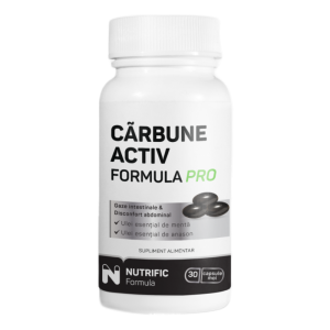 Carbune activ formula pro, 30 capsule moi, Nutrific, NUTRIFIC – ofertă, preț și specificații