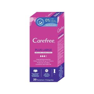 Carefree absorbante zilnice large fresh, 20 bucati, CAREFREE – ofertă, preț și specificații