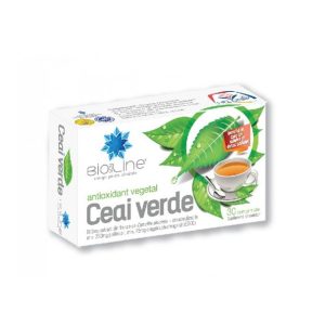 Ceai Verde 500 mg,  30 comprimate, Helcor, HELCOR BAIA MARE – ofertă, preț și specificații
