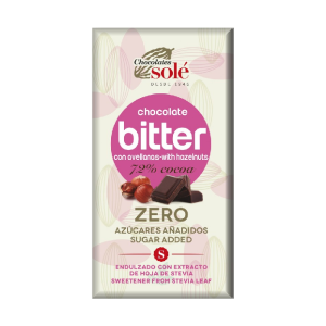 Ciocolata neagra cu alune de padure si stevie