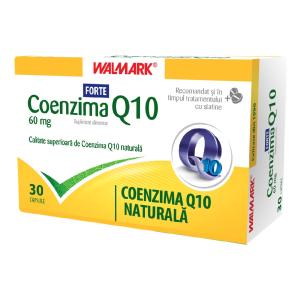 Coenzima Q10 Forte 60mg, 30 comprimate, Walmark, STADA – ofertă, preț și specificații