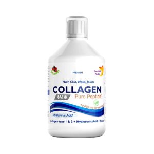 Colagen Hidrolizat Lichid MAN 10000Mg pentru barbati, Tip 1 si 3, 500ml, Swedish Nutra, SWEDISH NUTRA – ofertă, preț și specificații