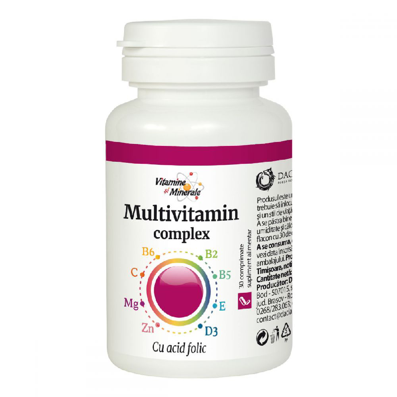 Complex de Multivitamine cu acid folic