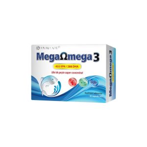 Cosmopharm Mega Omega 3 Ulei De Peste Super Concentrat