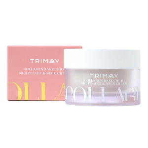 Crema Anti-Aging de noapte pentru fata si gat Collagen Bakuchiol