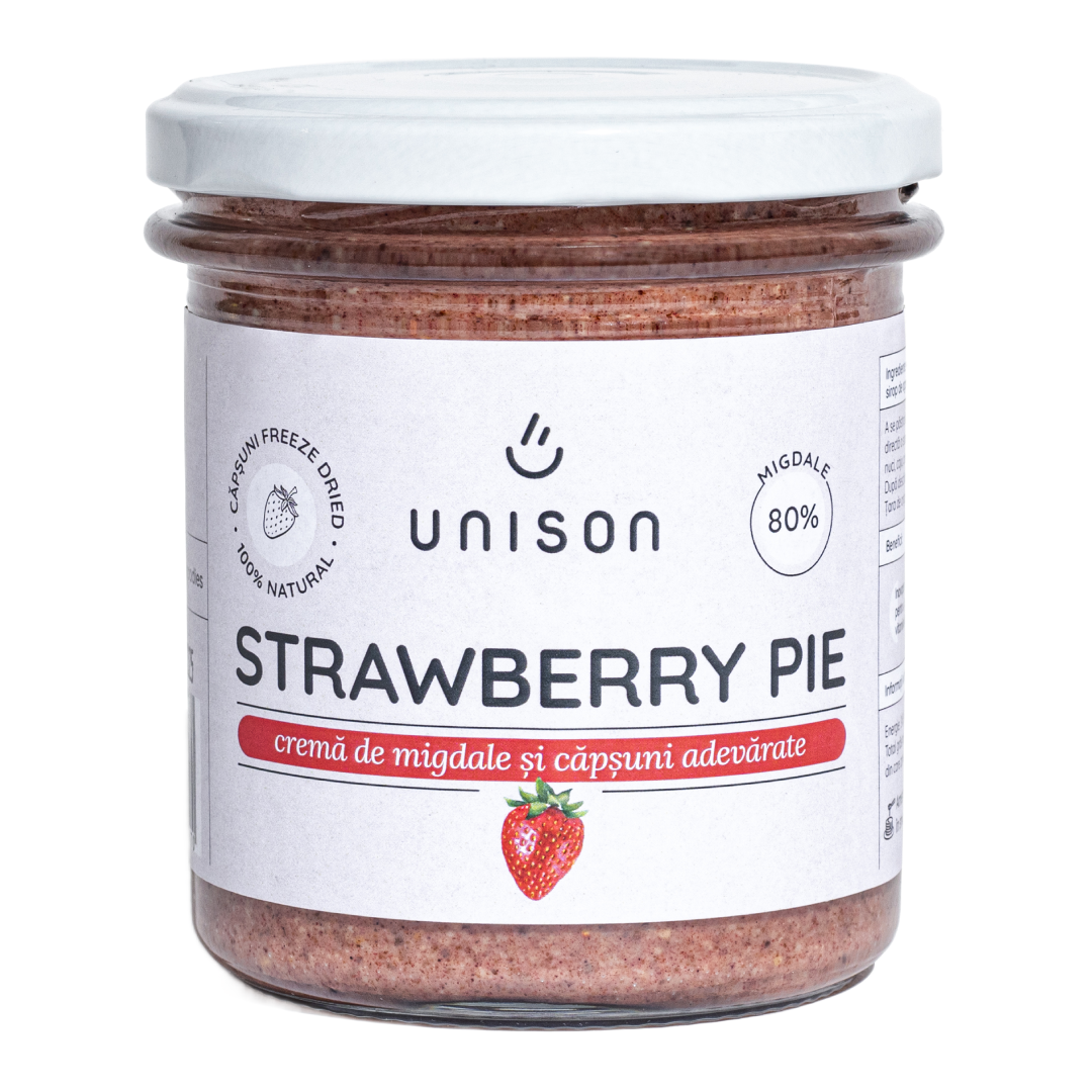 Crema Strawberry Pie