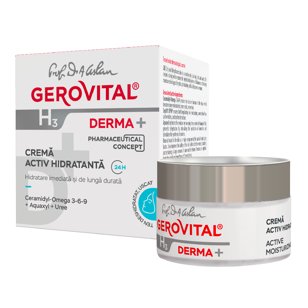 Crema activ hidratanta H3 Derma+