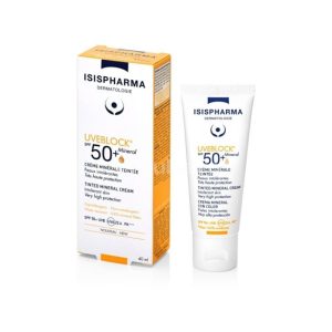Crema cu protectie solara UVEBLOCK SPF 50+ Tinted Mineral
