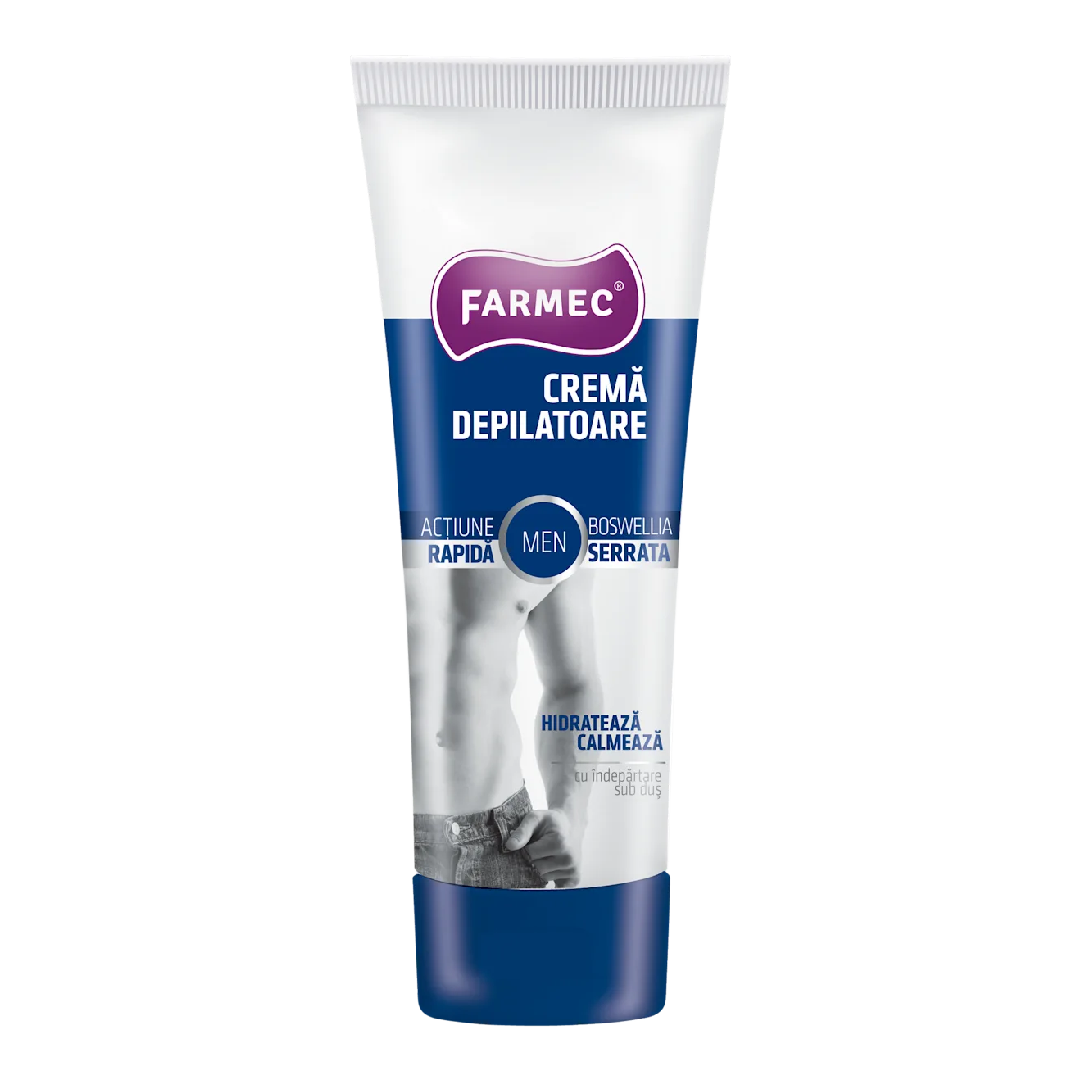 Crema depilatoare pentru barbati, 150 ml, Farmec, FARMEC – ofertă, preț și specificații