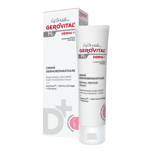 Crema dermoreparatoare H3 Derma+, 50 ml, Gerovital, FARMEC – ofertă, preț și specificații