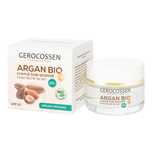 Crema hidratanta 25+ Argan Bio, 50 ml, Gerocossen, GEROCOSSEN – ofertă, preț și specificații