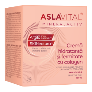 Crema hidratanta si fermitate cu colagen SPF15