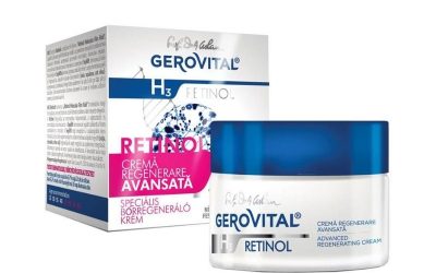 Crema H3 Retinol Gerovital – Regenerare Avansată pentru Ten