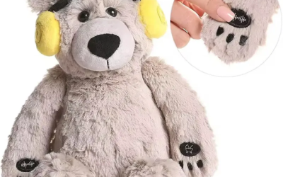 Lulla Bear by bebeLOGIC™ – Ursuleț cu Sunete Albe pentru Somn