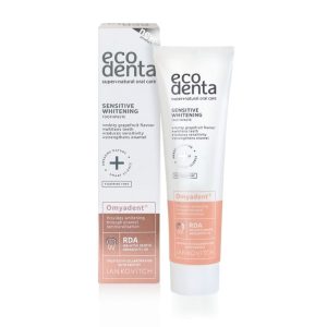 Ecodenta Pasta de dinti cu efect de albire pentru dinti sensibili Omyadent, 100ml, ECODENTA