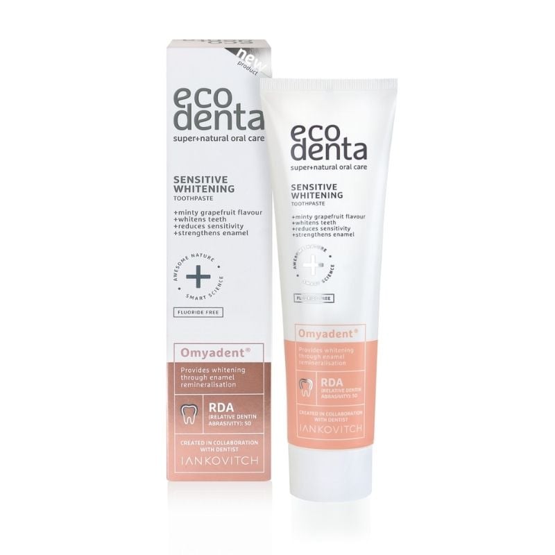 Ecodenta Pasta de dinti cu efect de albire pentru dinti sensibili Omyadent, 100ml, ECODENTA – ofertă, preț și specificații
