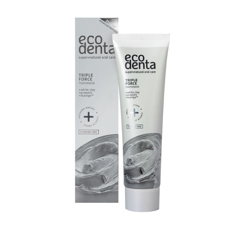 Ecodenta Pasta de dinti cu efect triplu pentru dinti sensibili