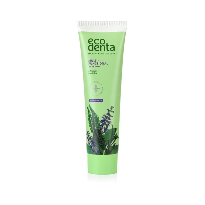 Ecodenta Pasta de dinti multifunctionala cu extract de 7 plante