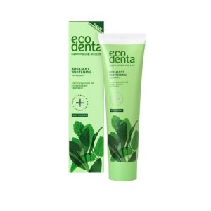 Ecodenta Pasta de dinti pentru albire cu ulei de menta