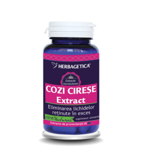 Extract de Cozi de cirese, 30 capsule, Herbagetica, HERBAGETICA – ofertă, preț și specificații