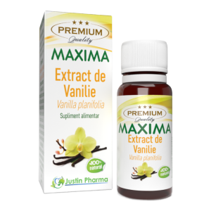 Extract de Vanilie Maxima, 10 ml, Justin Pharma, JUSTIN PHARMA – ofertă, preț și specificații