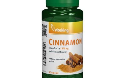 Extract de Scorțișoară 375mg – Beneficii și Utilizare