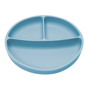 Farfurie compartimentata din silicon cu ventuza