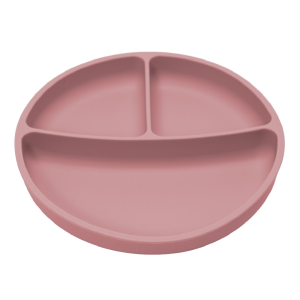 Farfurie compartimentata din silicon cu ventuza