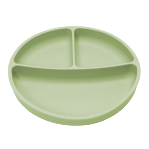 Farfurie compartimentata din silicon cu ventuza